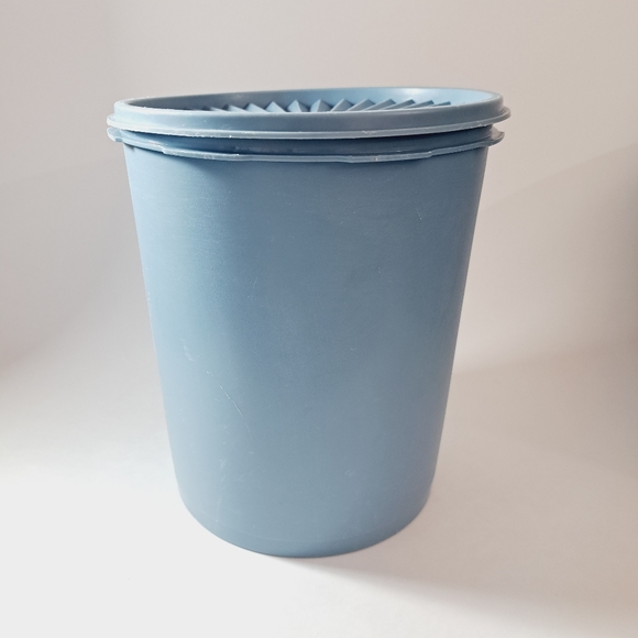 Tupperware Kitchen Vintage Tupperware Servalier Nesting Canisters Set Of 3 In County Blue